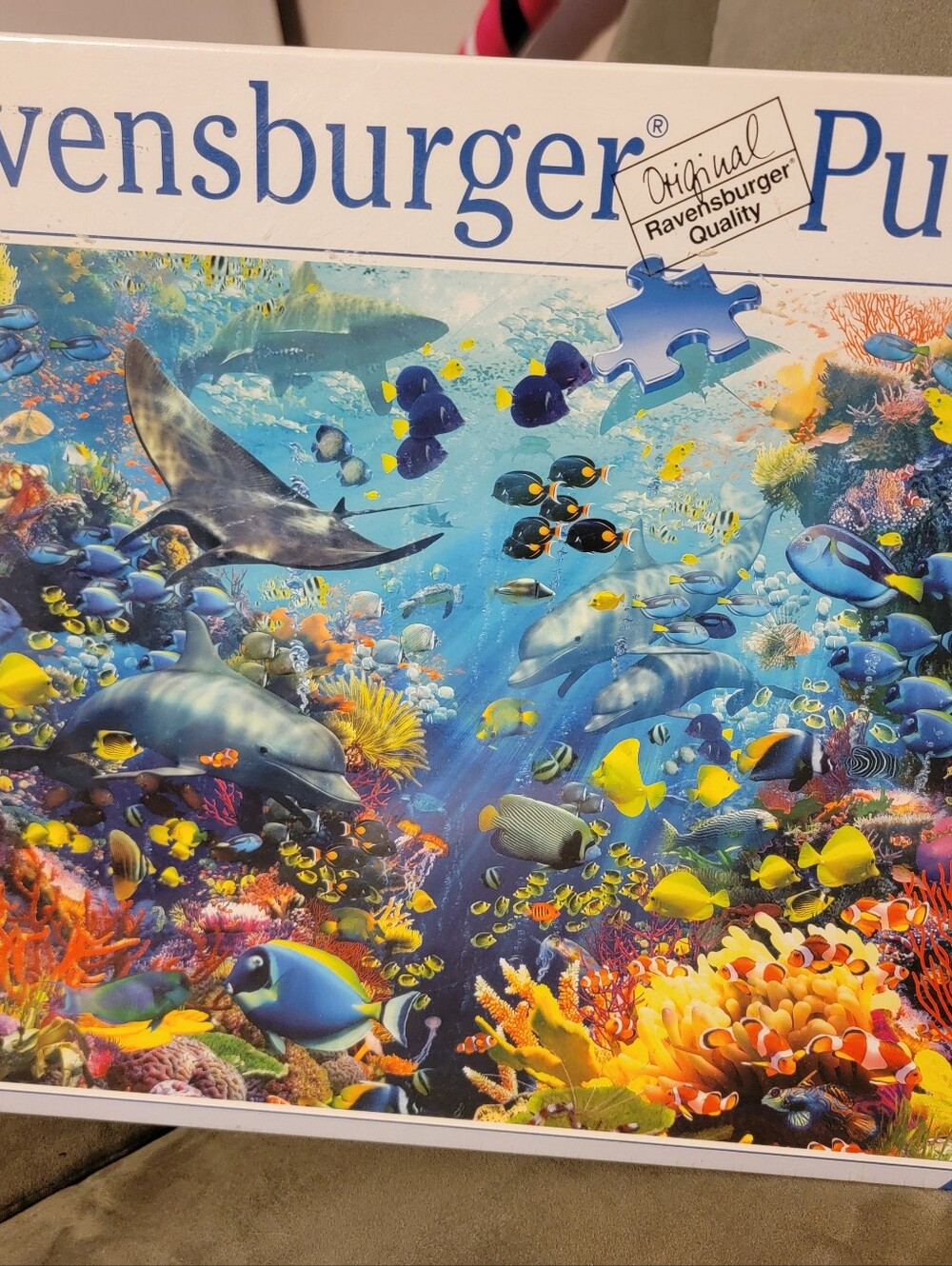 Ravensburger 3000‑Piece Puzzle Underwater Paradise Ocean Scene NEW SEALED